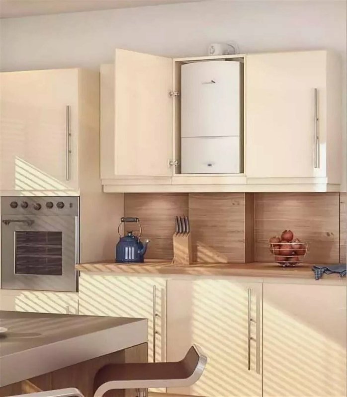 Газовый котел на кухне
