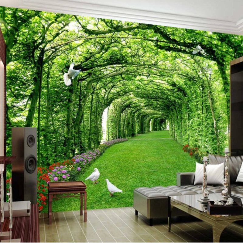 Фотообои 3 d улочки на стену