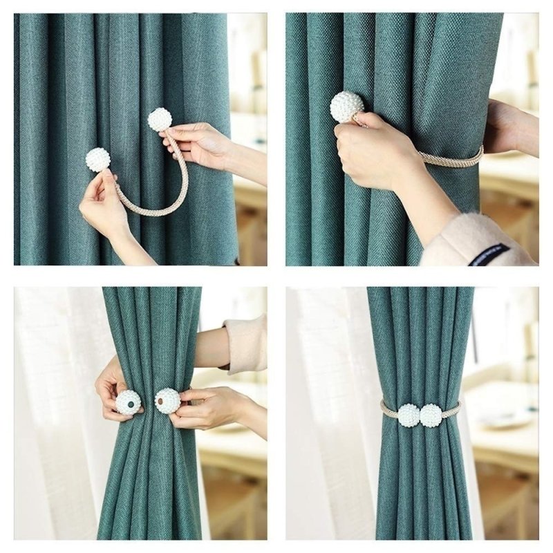 Металлический держатель для штор «Curtain attraction Appliance»