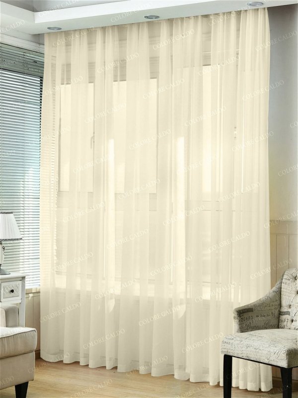 Тюль Tulle вуаль белая 300х270