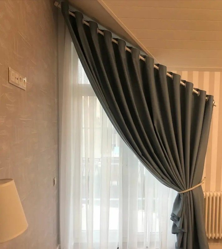 Крепежи для арочных штор