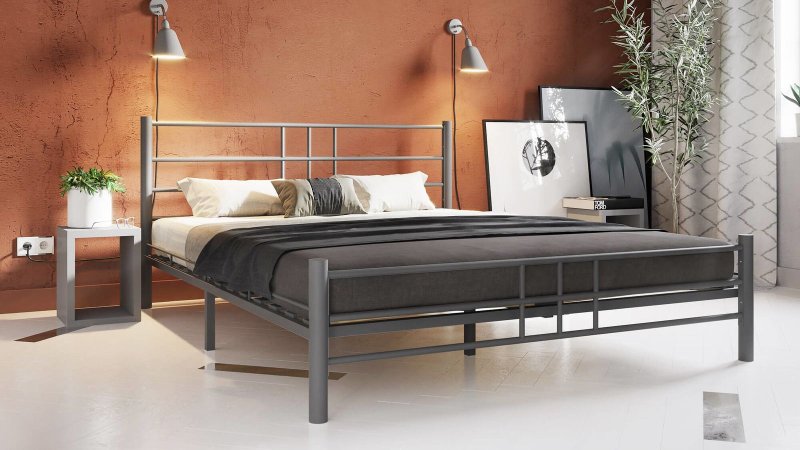 Кровать металлическая Evita 120x200