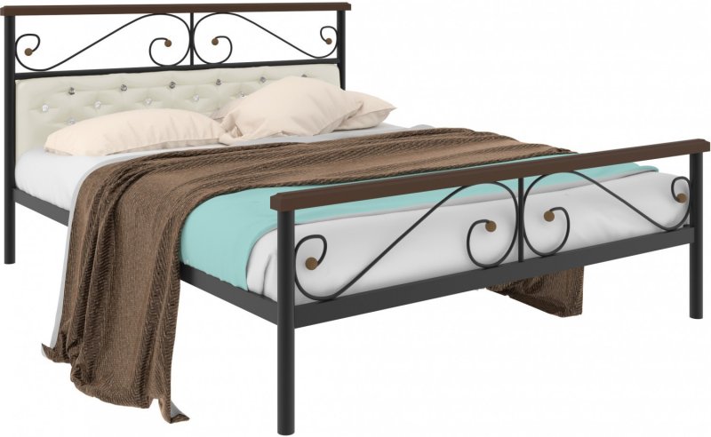 Кровать 9906 Crystal Antique Brass