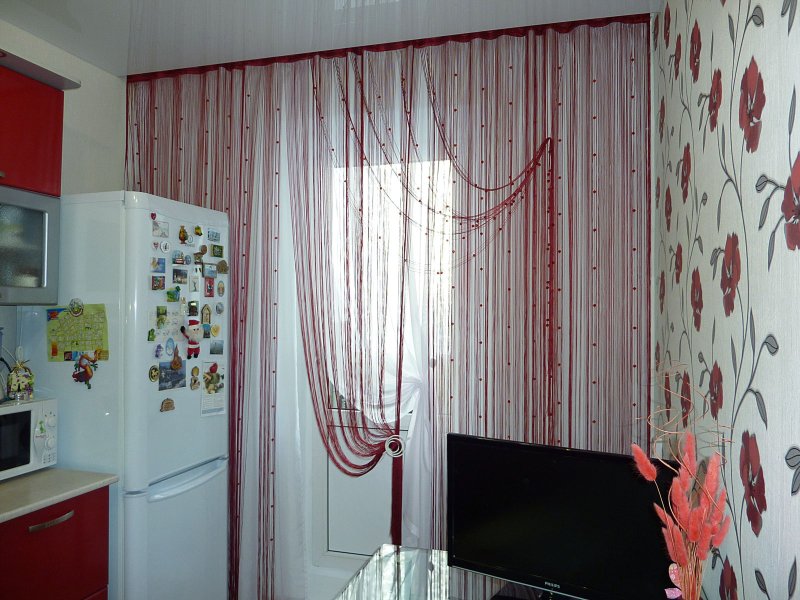 Шторы ниточки