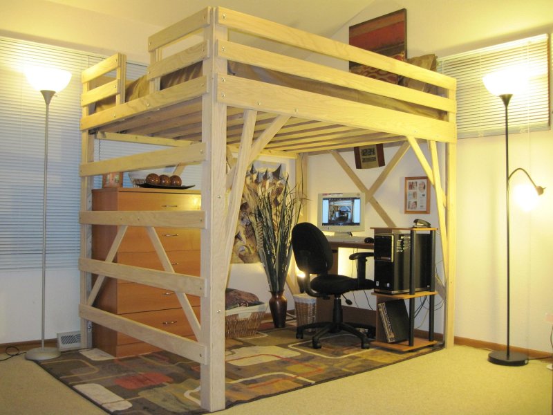 Loft Bed кровать чердак