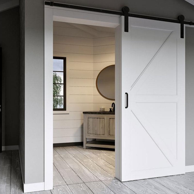 Barn Doors со стеклом