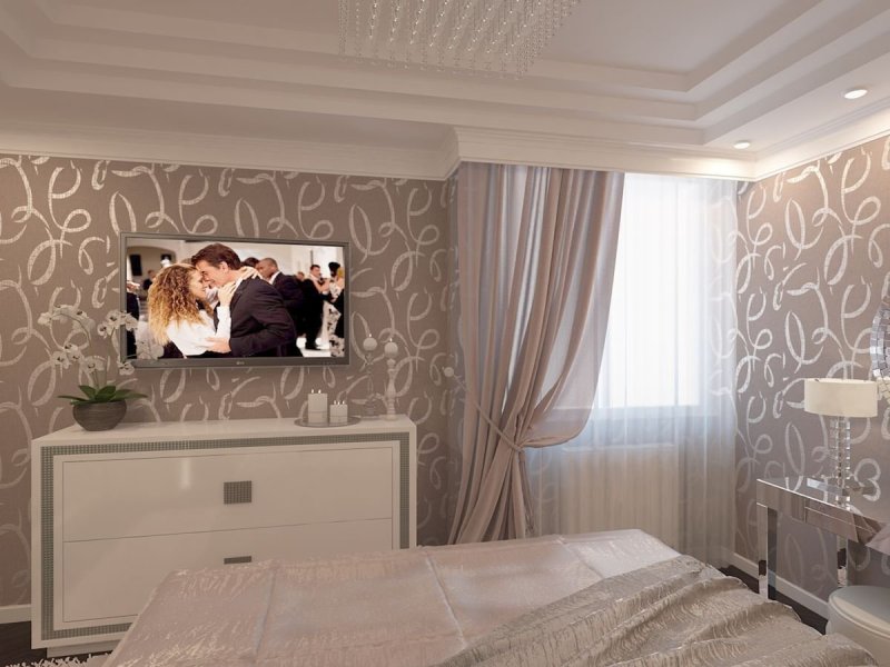 Спальня молодых супругов интерьер
