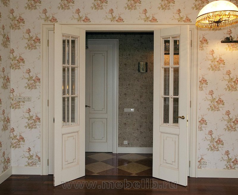 Двери двустворчатые межкомнатные Mr Doors