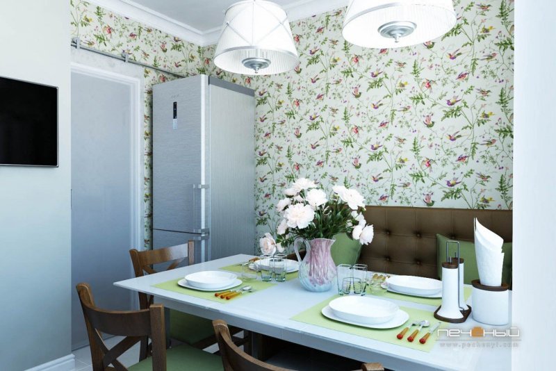 Atelier Provence обои в интерьере