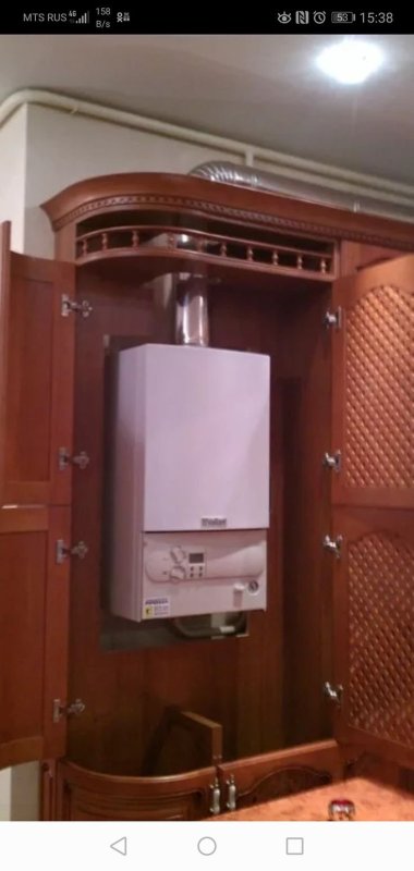 Шкафчик для газового котла