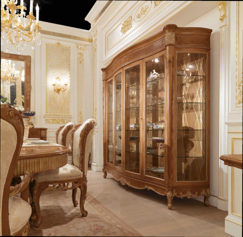 Витрины для гостиной классика