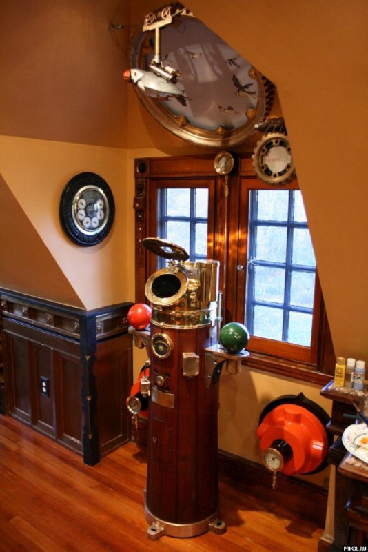 Стиль Steampunk в интерьере