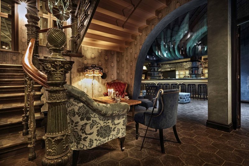 Стиль Steampunk в интерьере