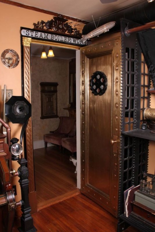 Стиль Steampunk в интерьере