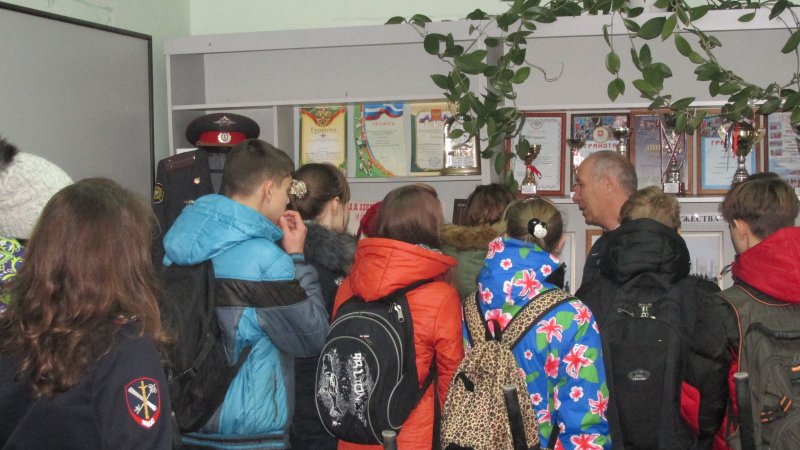 Участковый в селе