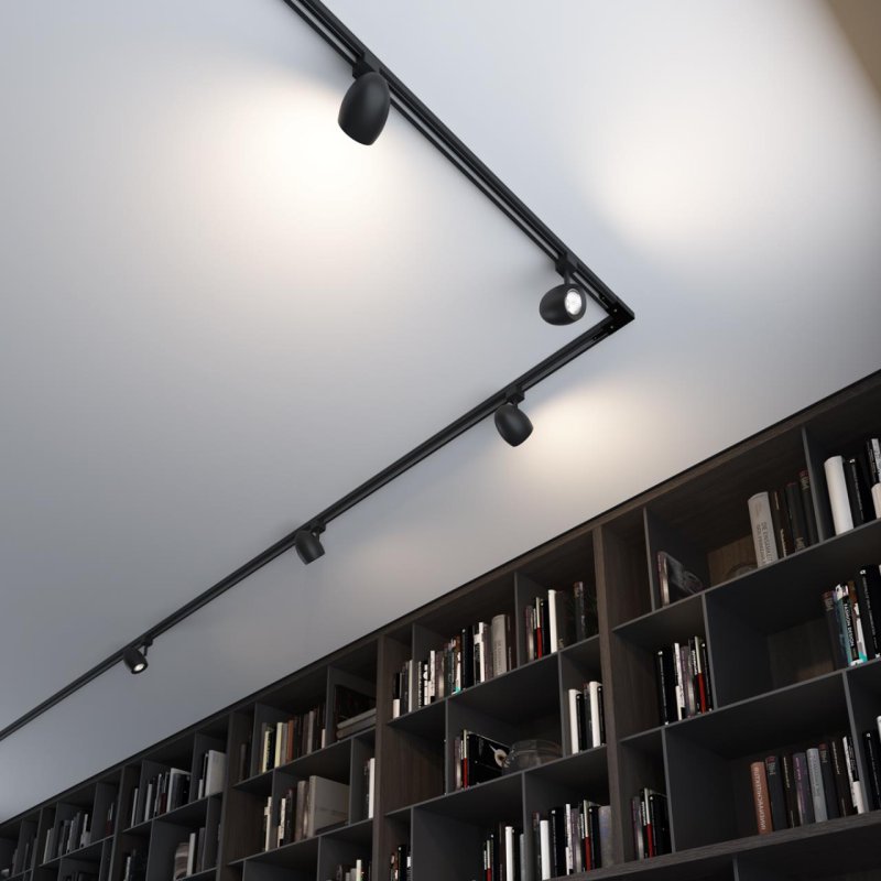 Трековый светильник черный Torino l4t707 led Tracklight 24°
