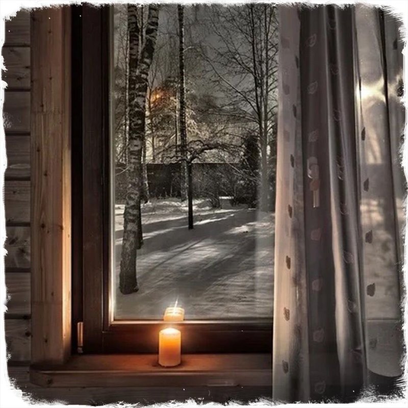 Вечернее окно