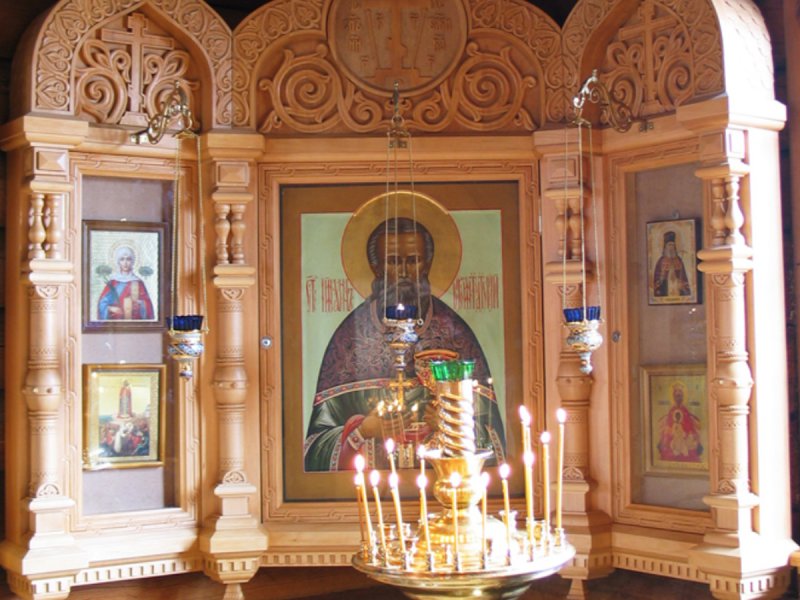 Старообрядческий домашний иконостас