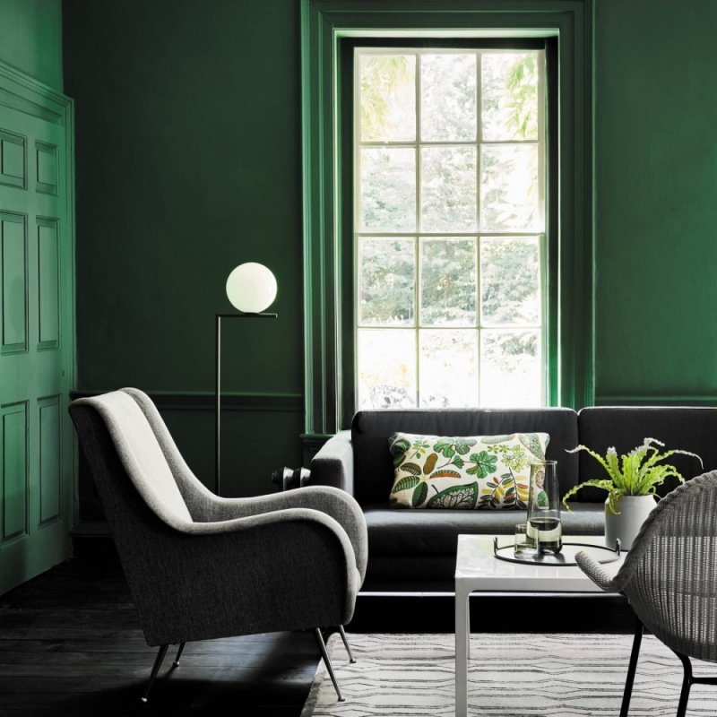Изумрудные оттенки Dulux