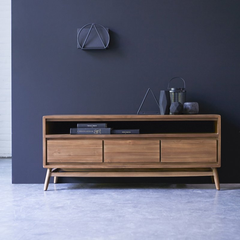 Тумба ТВ Twist 128, Teak