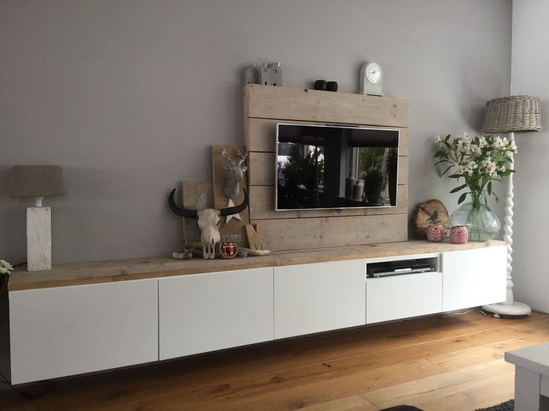 Тумба под ТВ БЕСТО ikea дерево