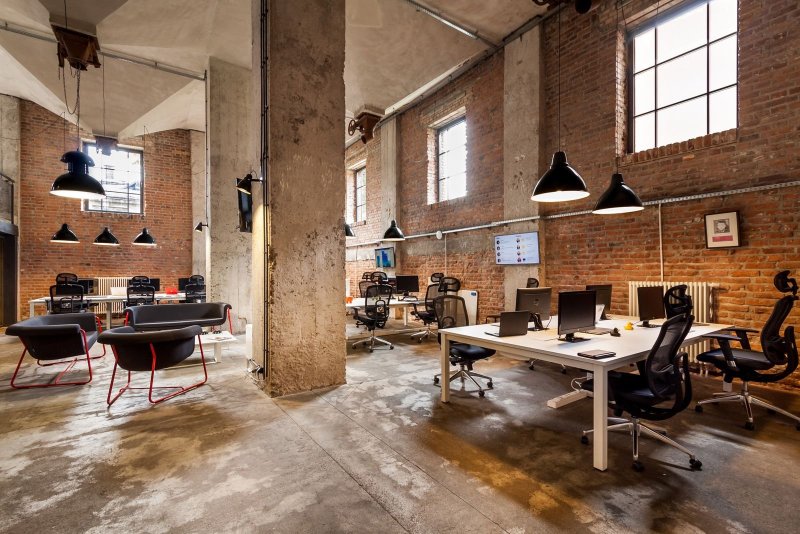 Industrial Loft Design офис