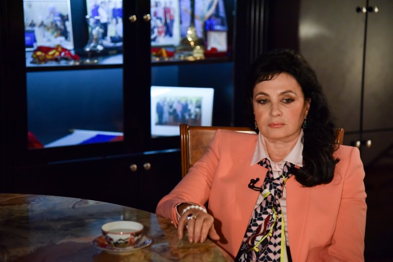 Ирина Винер и Мехрибан Алиева