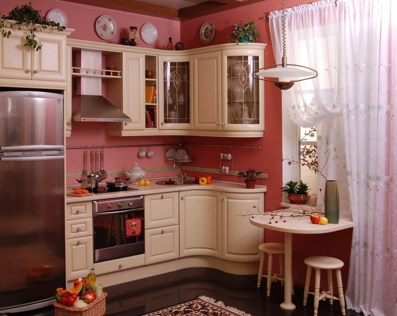 Маленькие угловые кухни