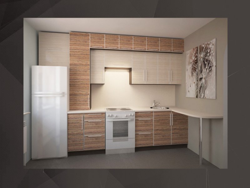 Пластик Arpa 4390 зебрано натуральный
