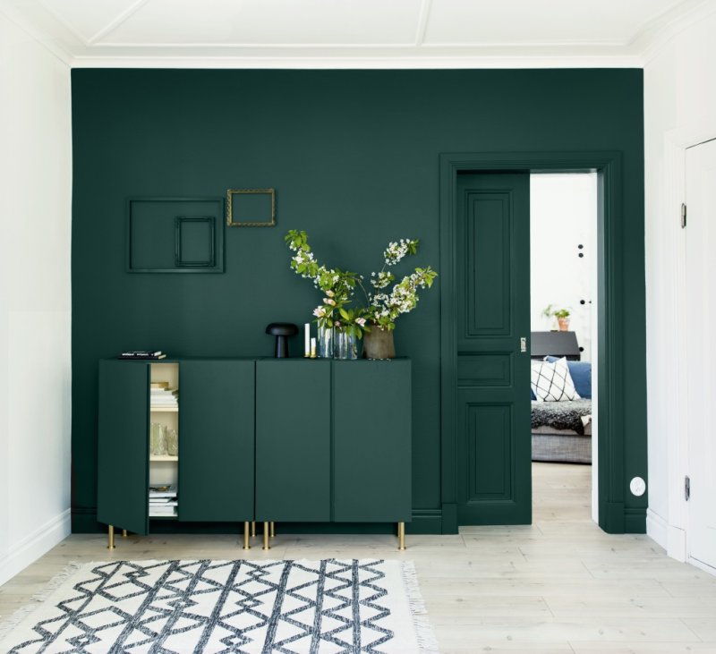 Изумрудные оттенки Dulux