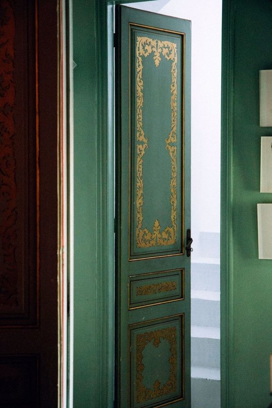 Green Doors входные двери синяя