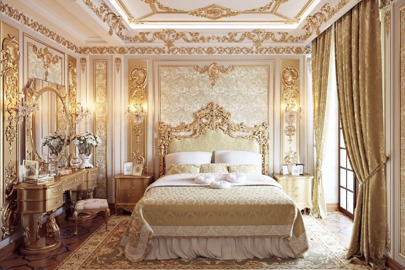 Luxury Mansion Interior спальни