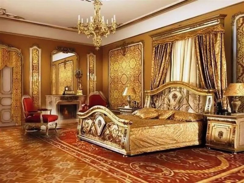 Спальная классика стиль Барокко