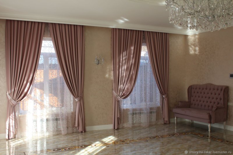 Гардины в зал