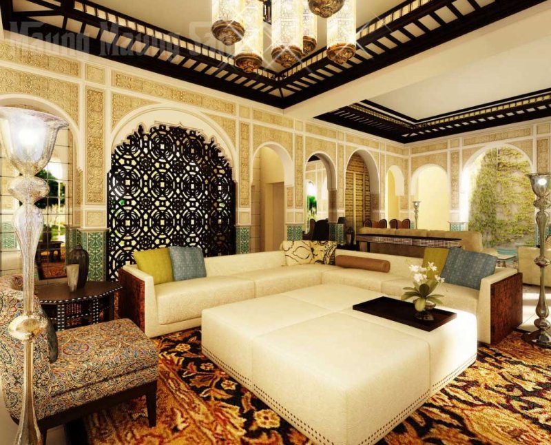 Antonovich Design гостиная в арабском стиле