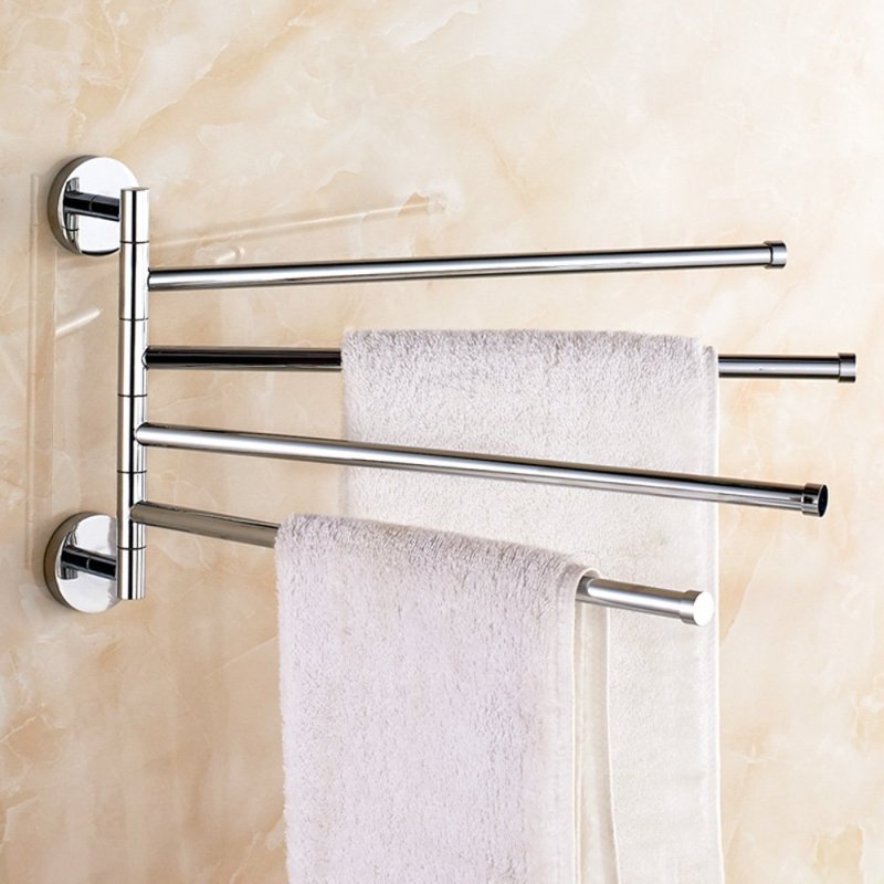 Настенный полотенцесушитель для ванной 4-Bar Towel Rack