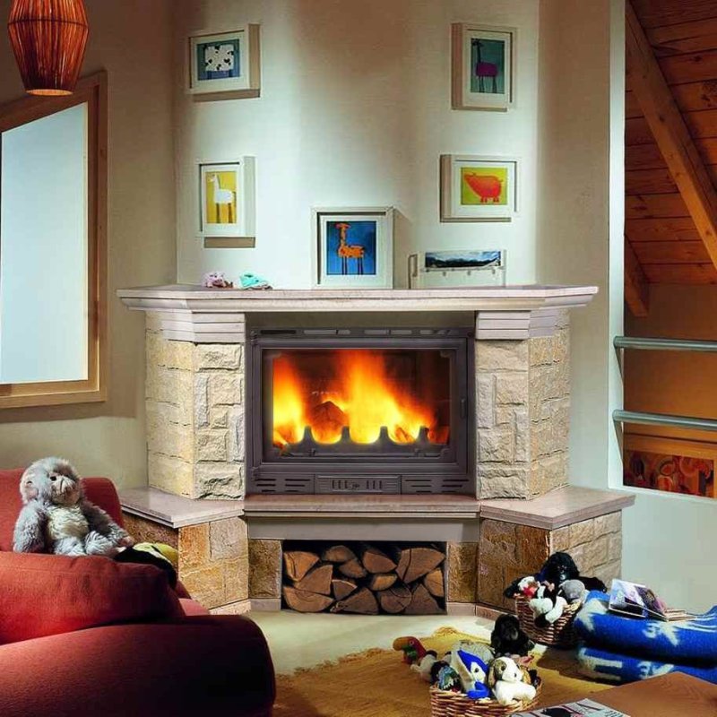 Камины дровяные Contura 750