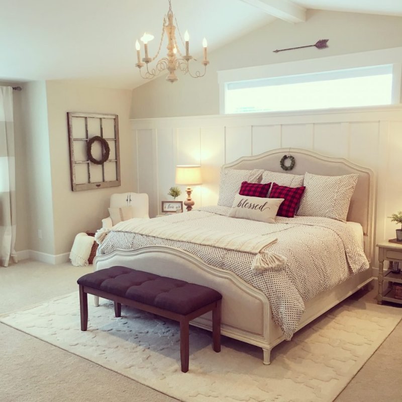 Farmhouse Interior Bedroom