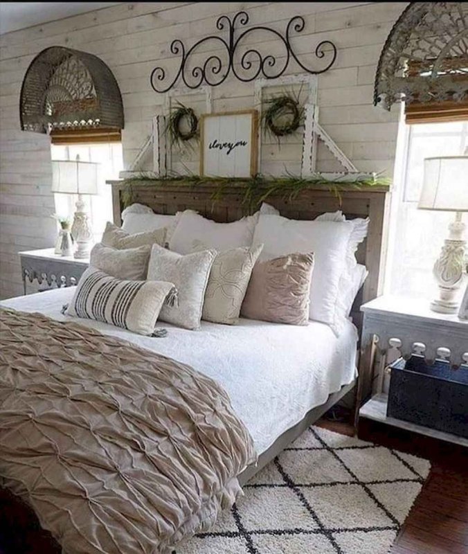 Спальня в стиле Farmhouse