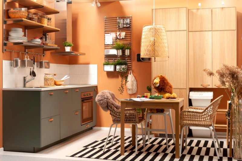 Кухня ikea бодарп
