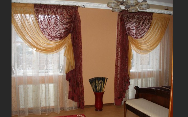 Комплект портьер РЕАЛТЕКС 270х360см