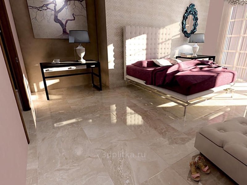 Керамогранит Pav. Fontana Lux Cream 60x60