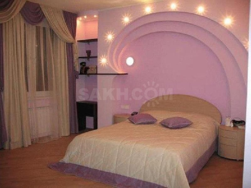 Необычное изголовье кровати