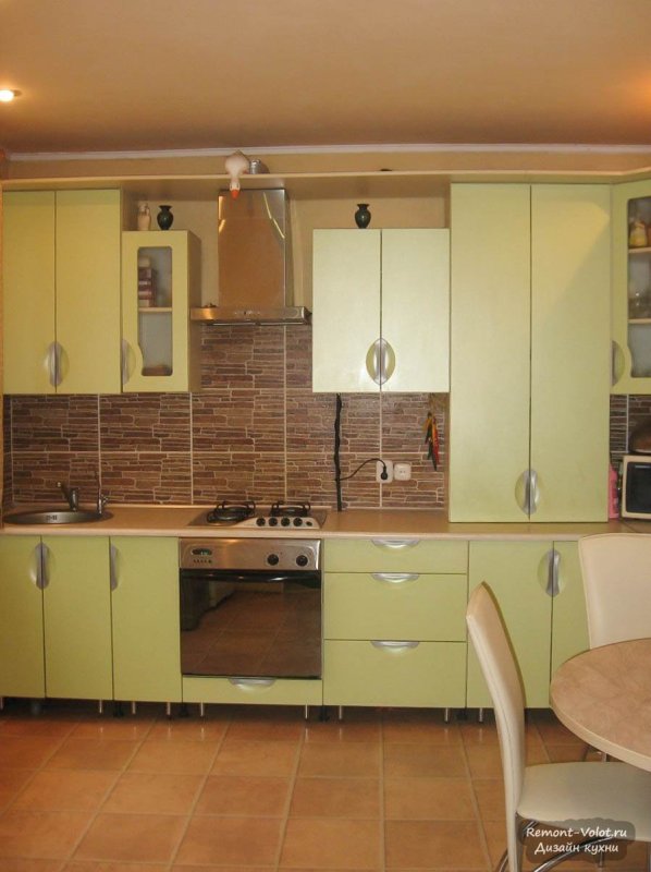 Кухонный гарнитур с котлом
