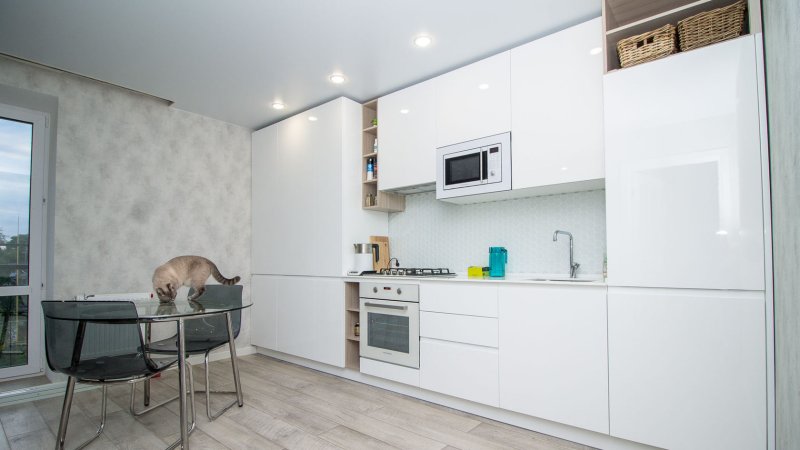 Планировка кухни 12 кв.м с газовым котлом