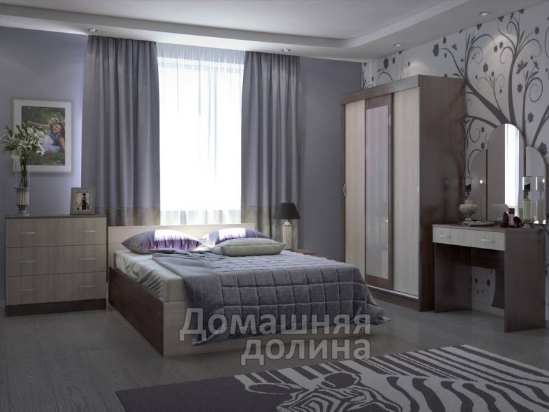 Спальня Наполи мебель Черноземья