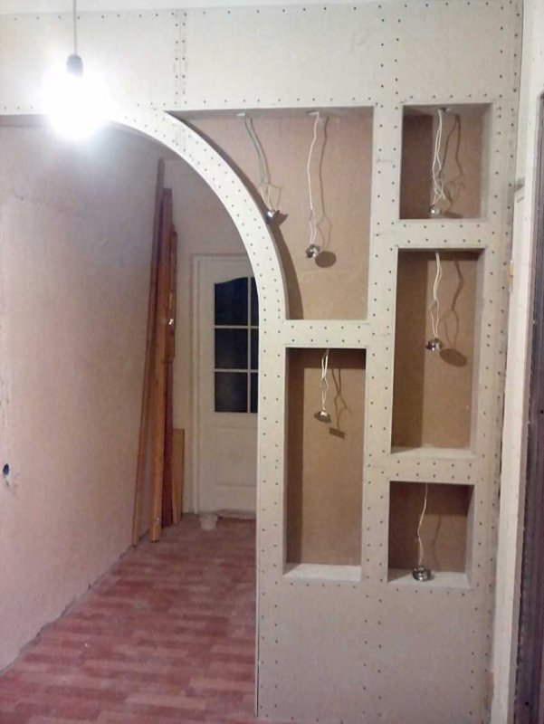 Арки из гипсокартона