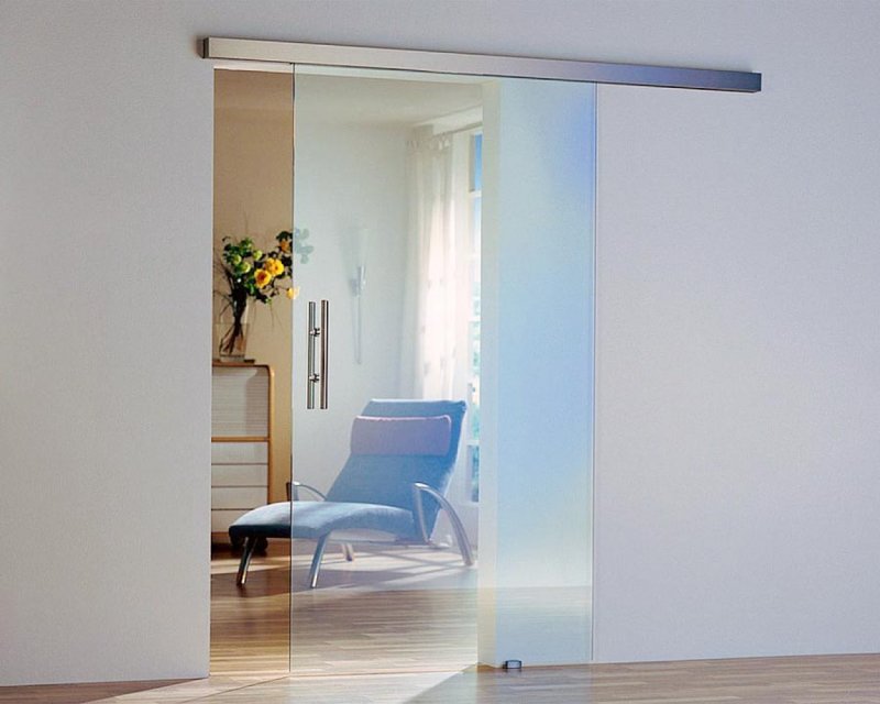 W-001/Air Glass. Раздвижная система цельностеклянная