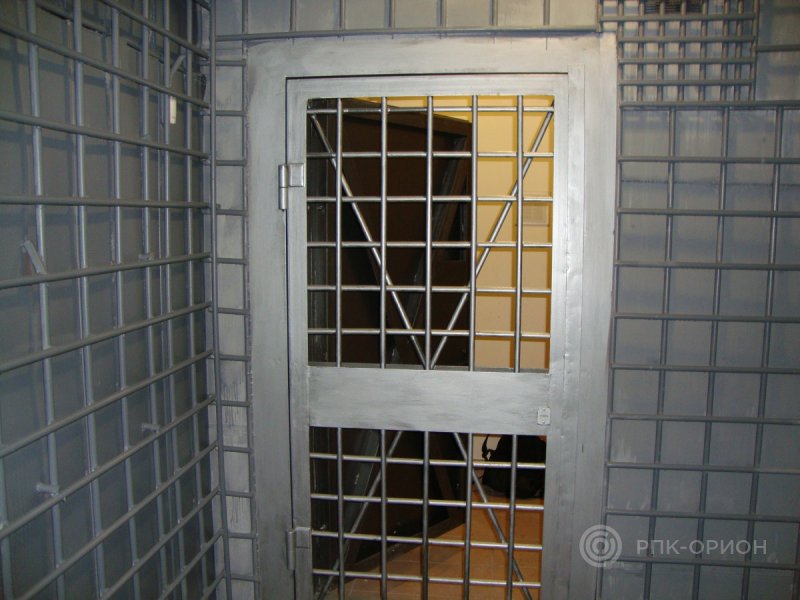 Решетчатая дверь специализированная для КХО 900х2100