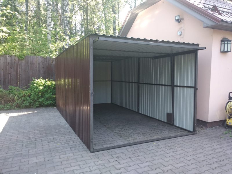 Гараж металлический сборный